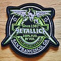 Metallica - Patch - Metallica - seek and destroy beer label patch