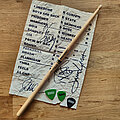 Dropkick Murphys - Other Collectable - Dropkick Murphys - guitar picks, drumstick, setlist #2