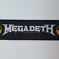 Megadeth - Patch - Megadeth logo strip patch