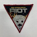 Riot - Patch - Riot - Fire Down Under Woven Triangle Patch