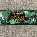 Disma - Patch - Disma - Towards The Megalith Official Woven Strip Patch