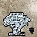 Anthrax - Patch - Anthrax In Concert