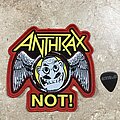 Anthrax - Patch - Anthrax Not Man