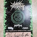 Cattle Decapitation - Other Collectable - Cattle Decapitation VIP Terrasitic Infestation Tour Exclusive Signed Poster 2023