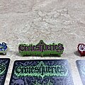 Grotesqueries - Pin / Badge - Grotesqueries Logo Purple and Green