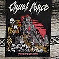 Cruel Force - Patch - Screen Printed Cruel Force Backpatch