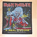 Iron Maiden - Patch - A Real Live One