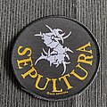 Sepultura - Patch - Sepultura logo circle patch