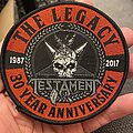 Testament - Patch - Testament The Legacy 30 Year Anniversary patch.