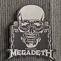 Megadeth - Patch - Megadeth shaped Vic head patch