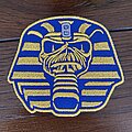 Iron Maiden - Patch - Iron Maiden custom Powerslave Eddie head sew on patch