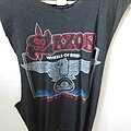 Saxon - TShirt or Longsleeve - Saxon-Wheels of Steel American tour 80/81