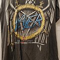 Slayer - TShirt or Longsleeve - Slayer-Tour in the Abyss. Blue font Eagle logo