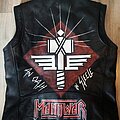 Manowar - Battle Jacket - handpainted Manowar Sign of the Hammer x Bütcher tribute