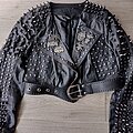 TEITANBLOOD - Battle Jacket - my diy handstudded handpainted Teitanblood black metal punk jacket