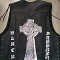 Black Sabbath - Battle Jacket - handpainted headless cross black sabbath vest