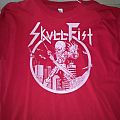 Skull Fist - TShirt or Longsleeve - Skull fist - Heavier Than Metal (Red)