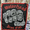 Motörhead - Patch - Motörhead - Iron Fist red border