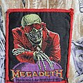 Megadeth - Patch - Megadeth - Peace Sells red border