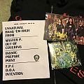 Havok - Other Collectable - Havok setlist pick and poster card