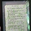 Havok - Other Collectable - Havok handwritten lyric sheet “the cleric”