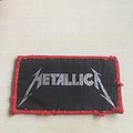 Metallixa - Patch - 1980’s Metallica logo patch, red bordered!