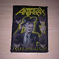 Anthrax - Patch - Anthrax - Among The Living Official Woven Patch