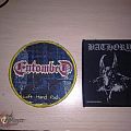 Bathory - Patch - Entombed - Left Hand Path Bootleg Patch(lim. To 50) & Bathory Official Woven...