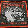 Deströyer 666 - Patch - Deströyer 666 - Aware! Beware! War! Woven Patch