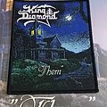 King Diamond - Patch - King Diamond - Them Woven Patch