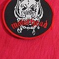 Motörhead - Patch - Motörhead - Snaggletooth Round Patch With Red Borders