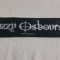 Ozzy Osbourne - Patch - Ozzy Osbourne - Logo Patch