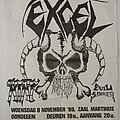 Excel - Other Collectable - Excel, Sixty Nine, Evil Sinner concert poster 1989