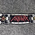 Anthrax - Patch - ANTHRAX Skateboard patch