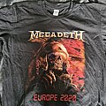 Megadeth - TShirt or Longsleeve - MEGADETH Europe 2020