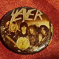 Slayer - Pin / Badge - SLAYER old 80's button badge