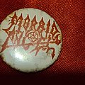 Morbid Angel - Pin / Badge - MORBID ANGEL old 80's button badge