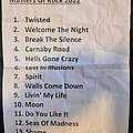 Pink Cream 69 - Other Collectable - Pink Cream 69 setlist Masters Of Rock 2022