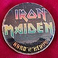 Iron Maiden - Pin / Badge - IRON MAIDEN old 80's button badge