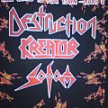 Kreator - TShirt or Longsleeve - Destruction , Kreator , Sodom - Hell comes to your town Tour