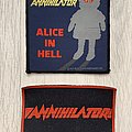 Annihilator - Patch - Annihilator / Alice In Hell and rubber logo patches