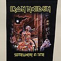 Iron Maiden - Patch - Iron Maiden / Somewhere In Time - 2011 IM Holdings LTD Backpatch