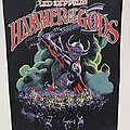 Led Zeppelin - Patch - Led Zeppelin - Hammer of the Gods 1988 backpatch