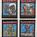 Iron Maiden - Patch - Iron Maiden / Legacy of the Beast - 2019 set of 4 patches