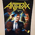 Anthrax - Patch - Anthrax - Among the Living backpatch