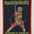 Iron Maiden - Patch - Iron Maiden - Somewhere on Tour 86/87 patch