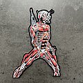 Iron Maiden - Patch - Iron Maiden / Somewhere In Time - shape patch