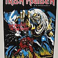 Iron Maiden - Patch - Iron Maiden / The Number of the Beast - 1982 Holdings LTD backpatch