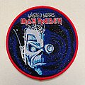 Iron Maiden - Patch - Iron Maiden - Wasted Years circle patch