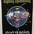 Iron Maiden - Patch - Iron Maiden / Can I Play With Madness - 2021 backpatch